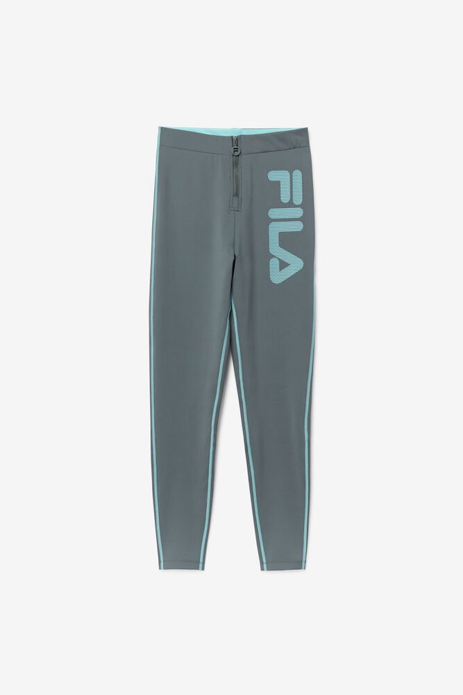 Legging Fila Dama Albastri Harleen Inalti Rise NVKZ-30185